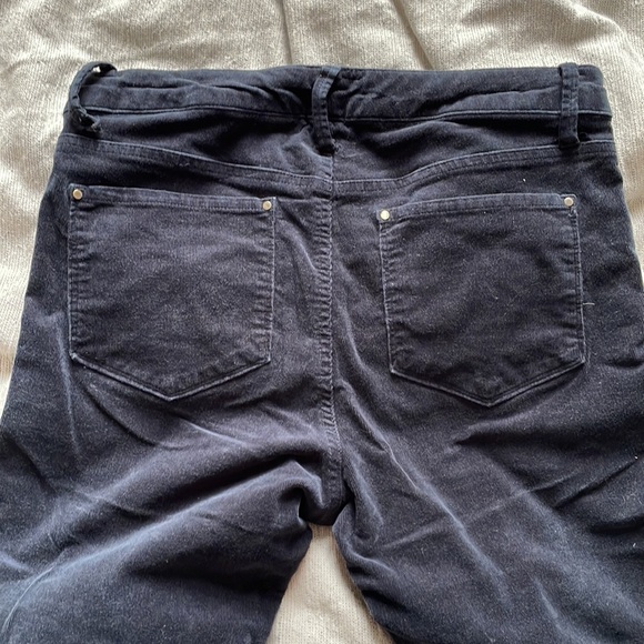 Club Monaco Black Skinny Cords - Picture 2 of 3